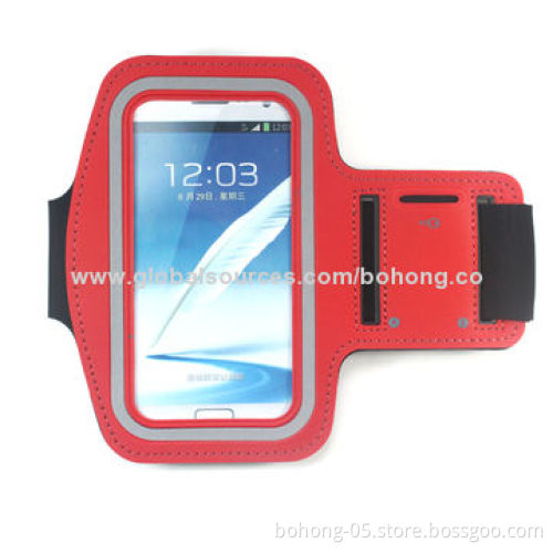 Armbands for iPhone 5, made of neoprene and PVC, various colors available